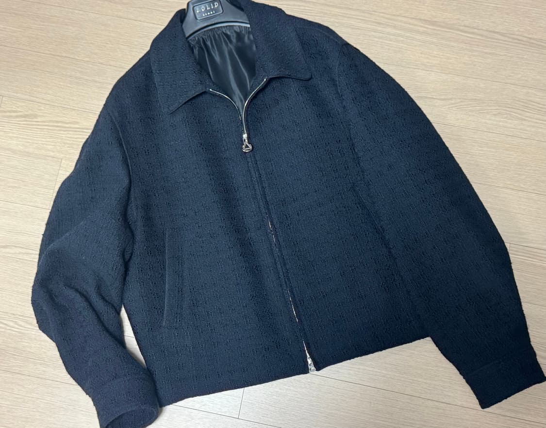 솔리드옴므 25ss 트위드자켓 48 상품이미지2