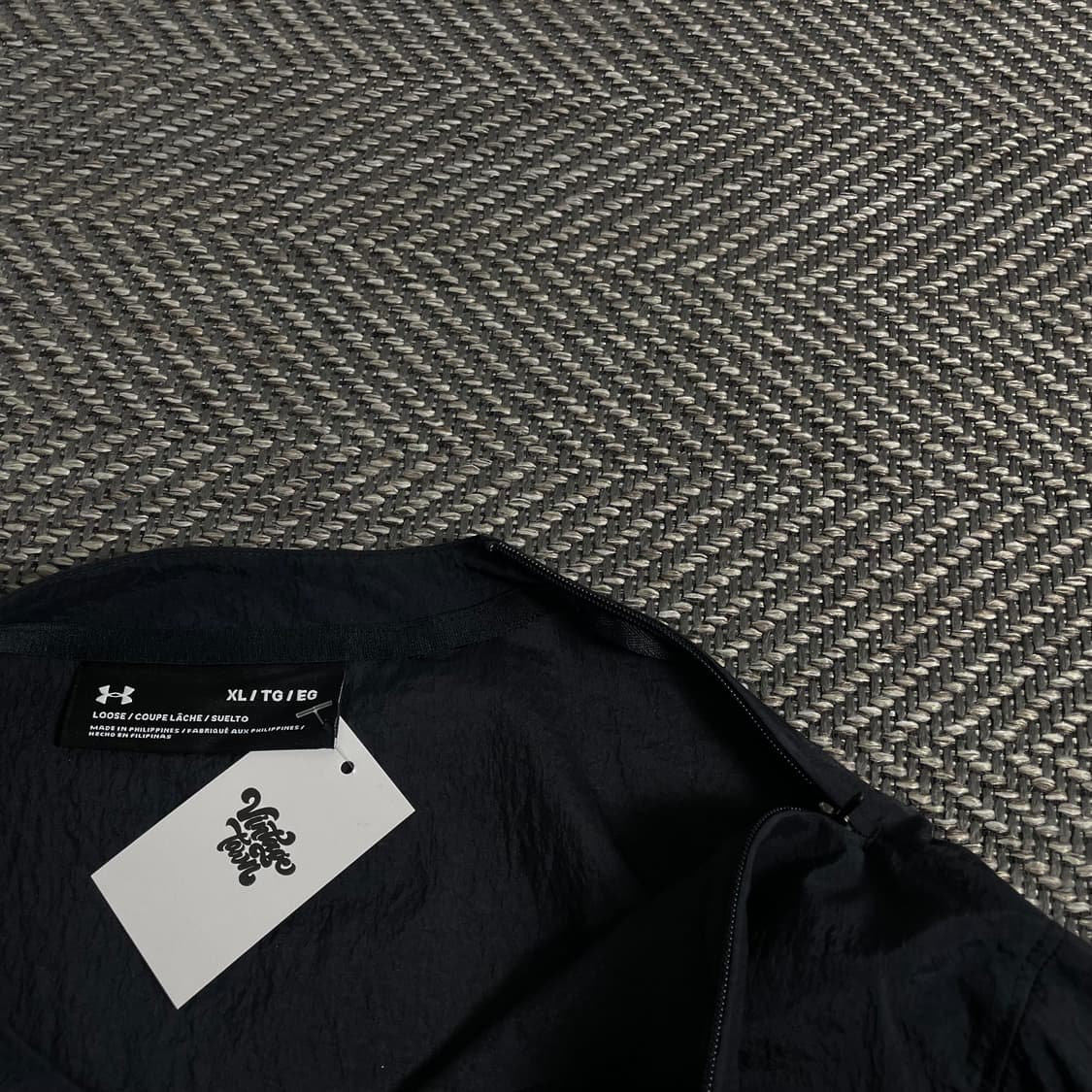 언더아머 박스 로고 나일론 우븐 웜업 o 3910 상품이미지5