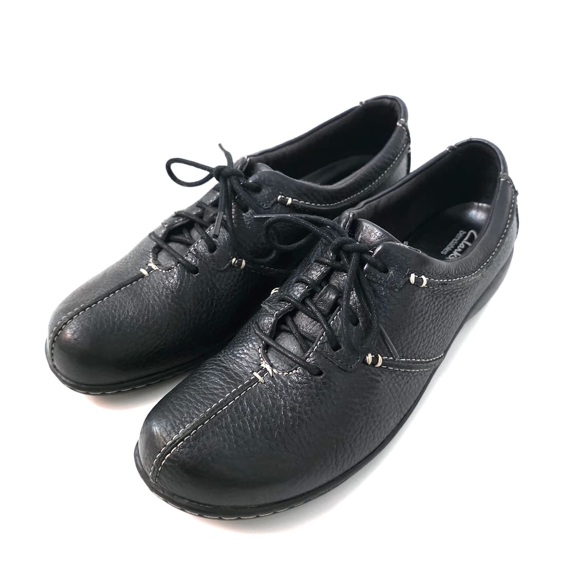 [US10] 클락스 비얼즈 레이스업 블랙 상품이미지2