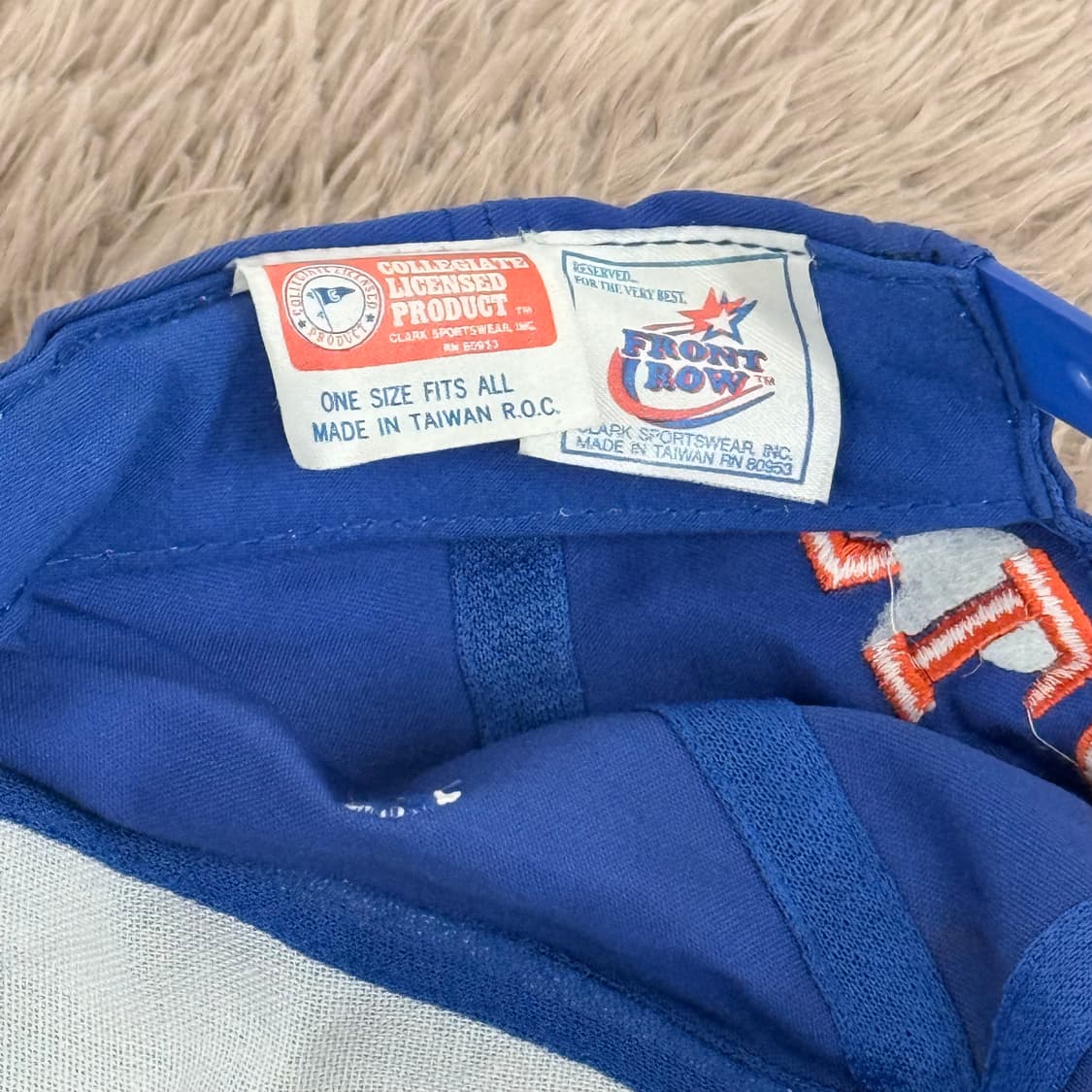 90s 플로리다 엘리게이터 front row 네이비캡 os 상품이미지6