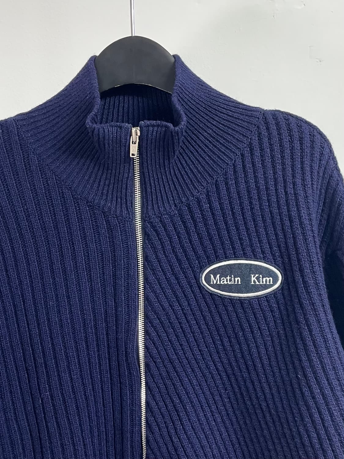  마뗑킴 투웨이 헤비 울 니트집업 (on.393)   상품이미지2