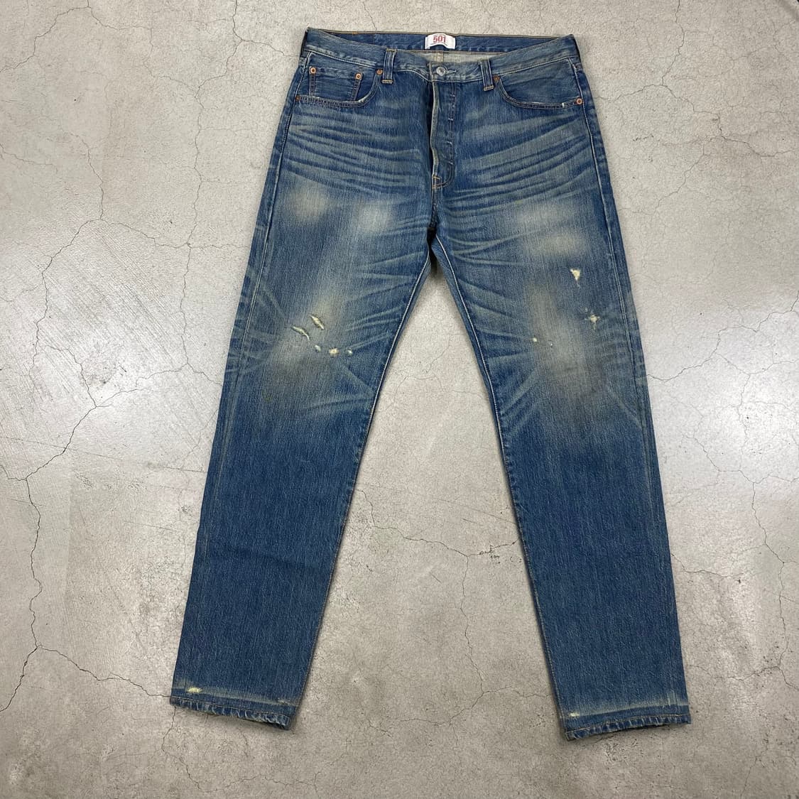 리바이스 501 레드 탭 워싱 진 (36) 상품이미지1