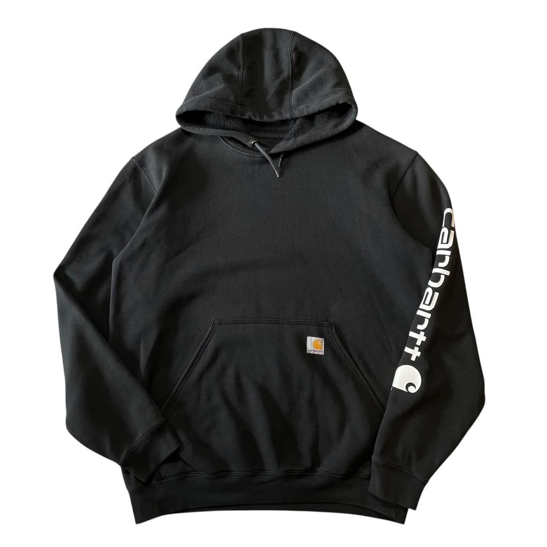 칼하트 스펠 빅로고 후드티 상품이미지1