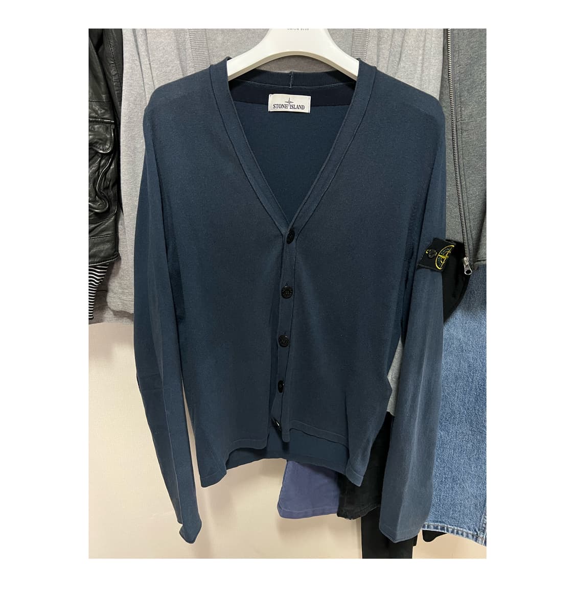 스톤아일랜드 가디건 다크네이비 상품이미지1