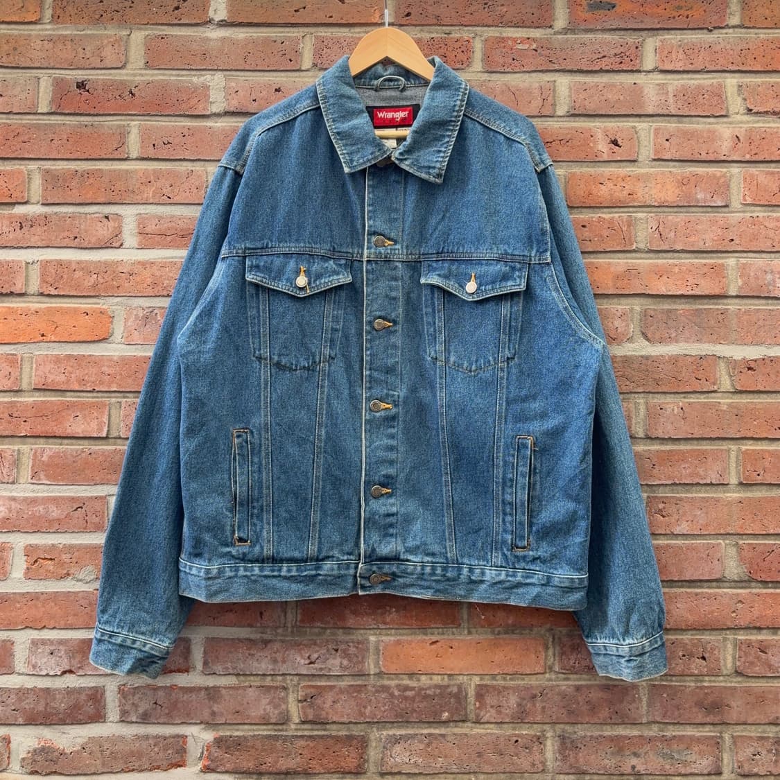 랭글러 Wrangler 데님 트러커 자켓 상품이미지1