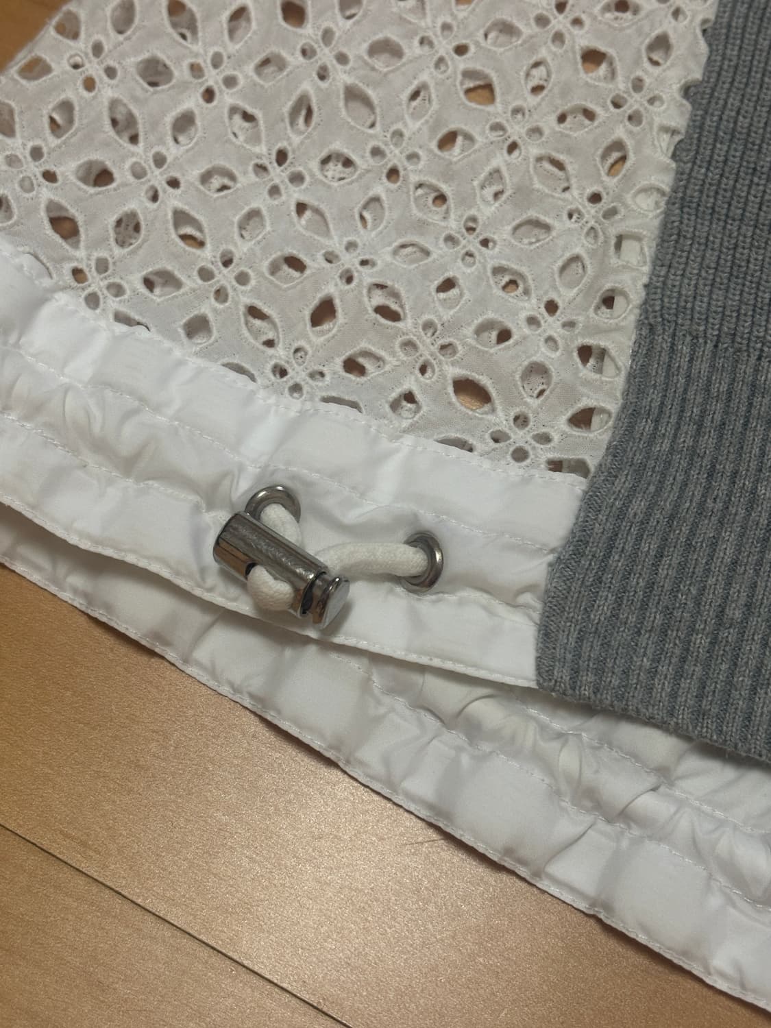 사카이 니트 레이스 도킹 반팔  상품이미지3