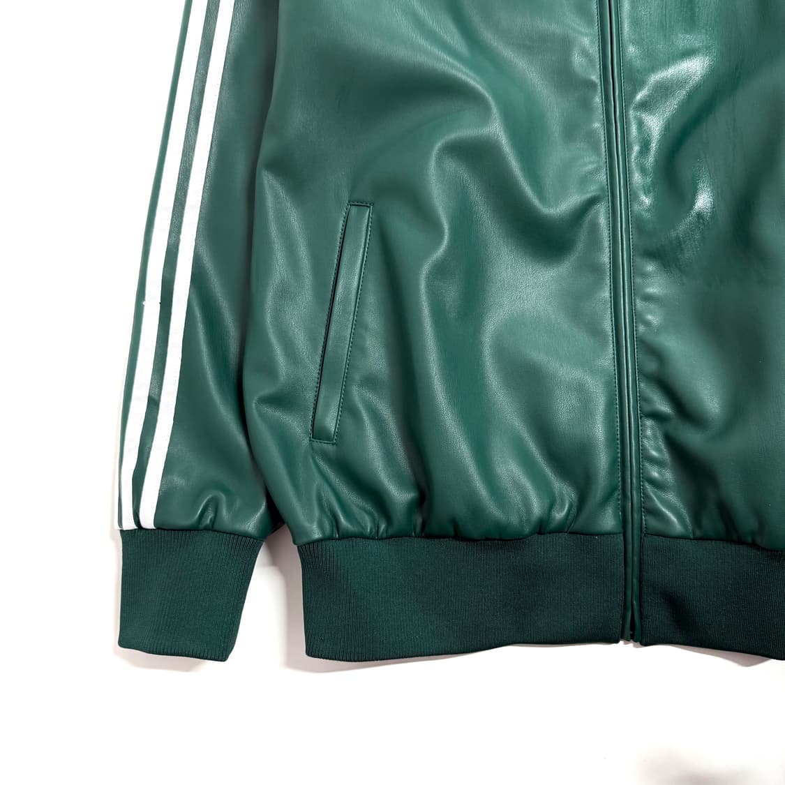 아디다스 포우 레더 아디컬러 3S 루즈 파이어버드 트랙수트 자켓  상품이미지4