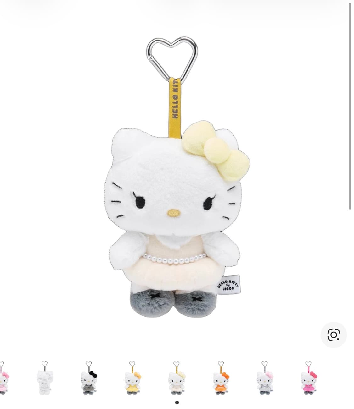 박스미개봉🤍) 헬로키티 지수 키링 아이보리 선물가능 상품이미지1