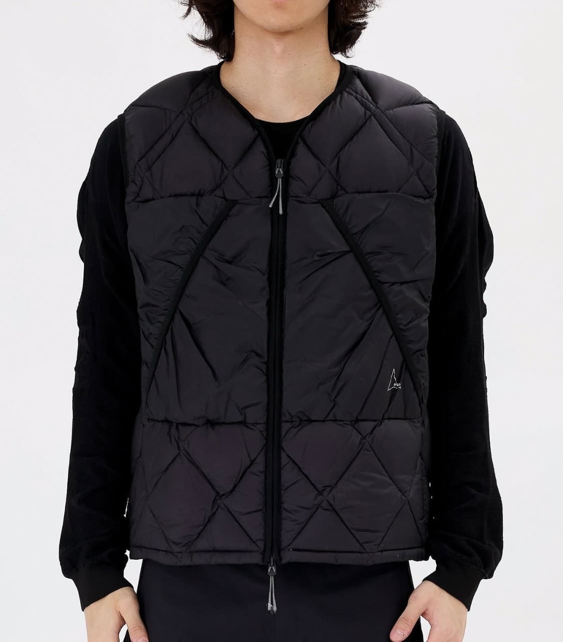 [S]로아 ROA 라이트 다운 베스트 블랙 RBMW054FA36 상품이미지1