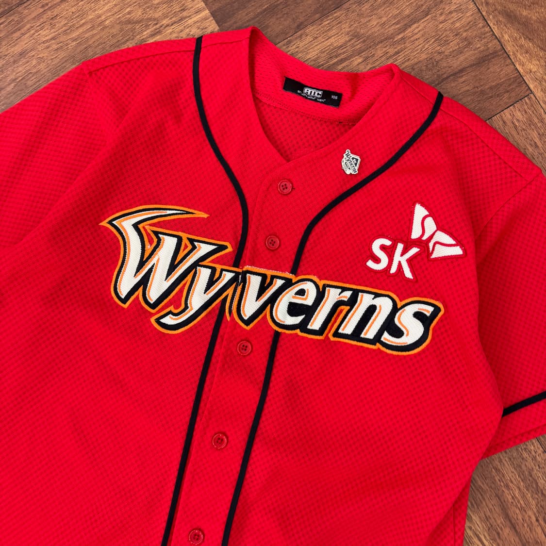 105 ATC SK와이번스 왕조 송은범 마킹 유니폼  상품이미지4