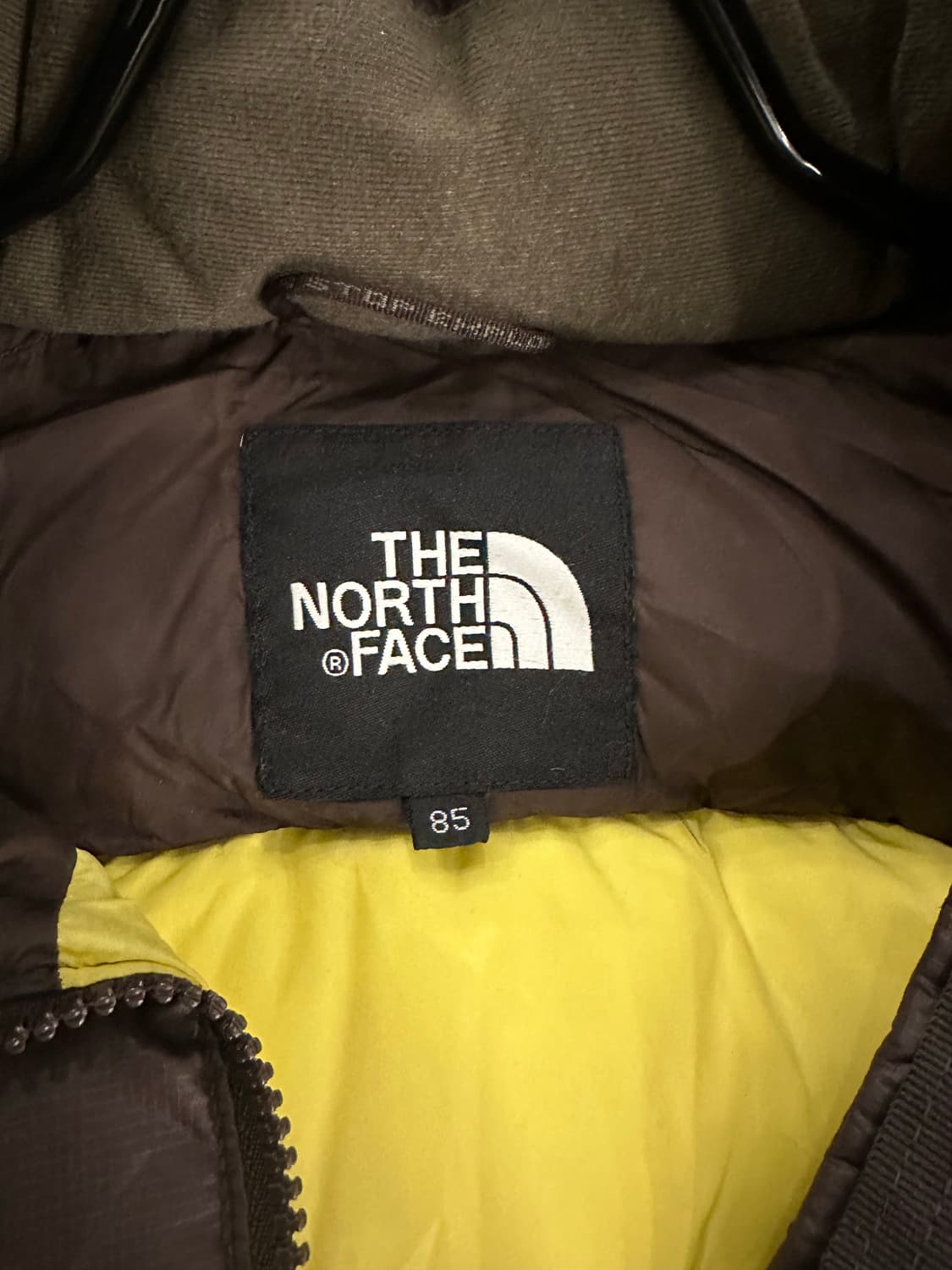 85)노스페이스 브라운 패딩 상품이미지3