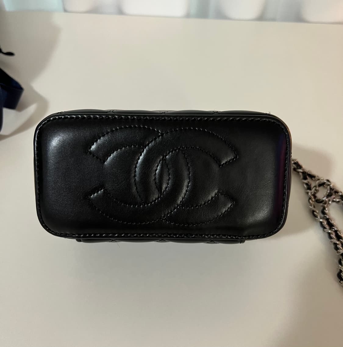 미니백 샤넬 베니티백 체인 블랙 상품이미지4