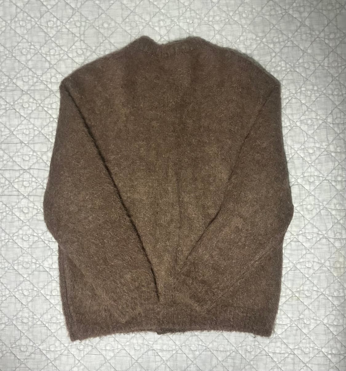 STU(에스티유) / 모헤어 가디건 브라운 / L사이즈 상품이미지6