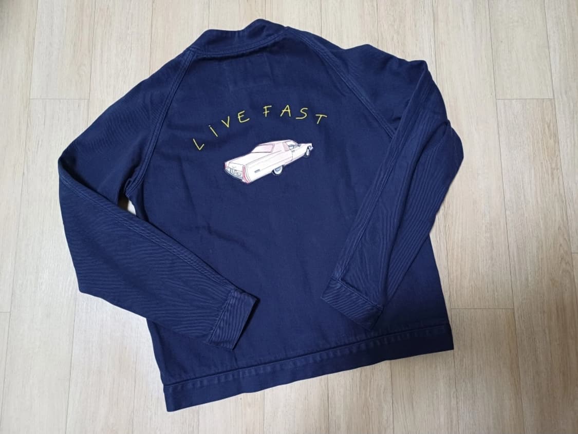 MAISON LABICHE 네이비 블루종 상품이미지4