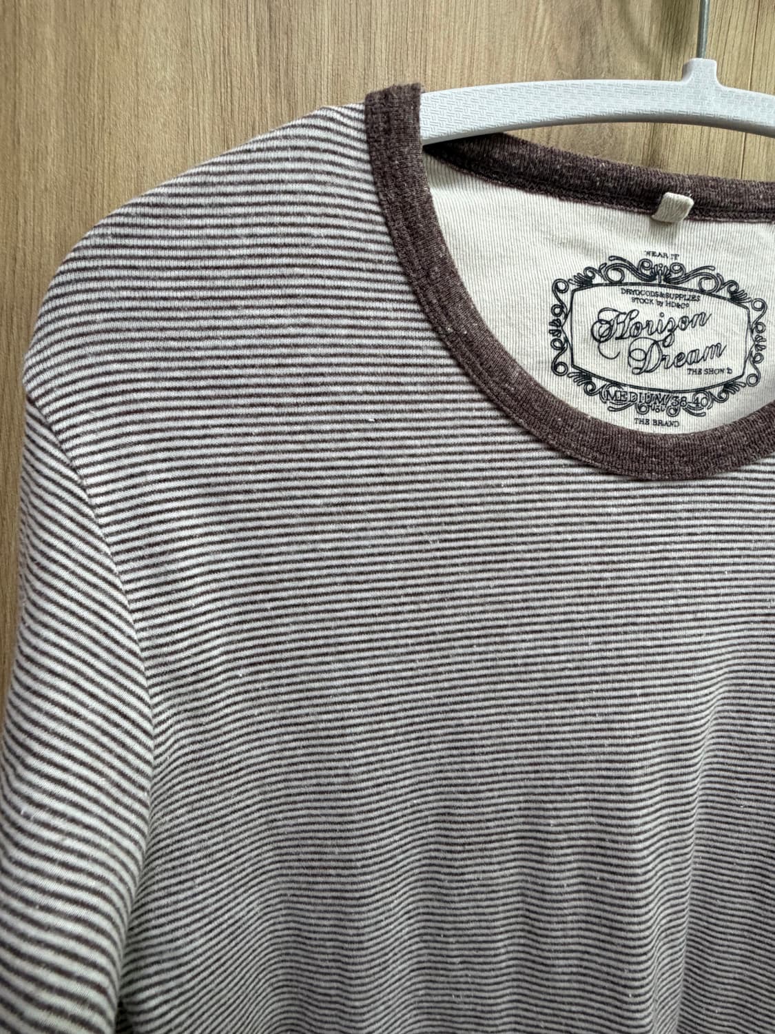 모리걸 스트라이프 롱슬리브 하구미 스즈코 상품이미지3