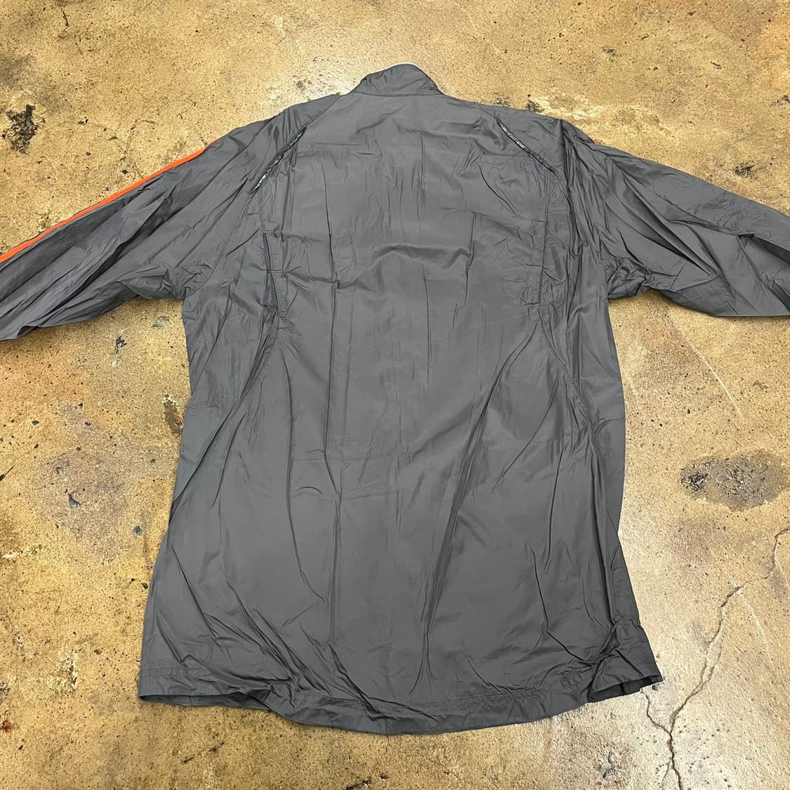 [정품/100] 아디다스 삼선 바람막이 그레이 오렌지 b8 상품이미지4