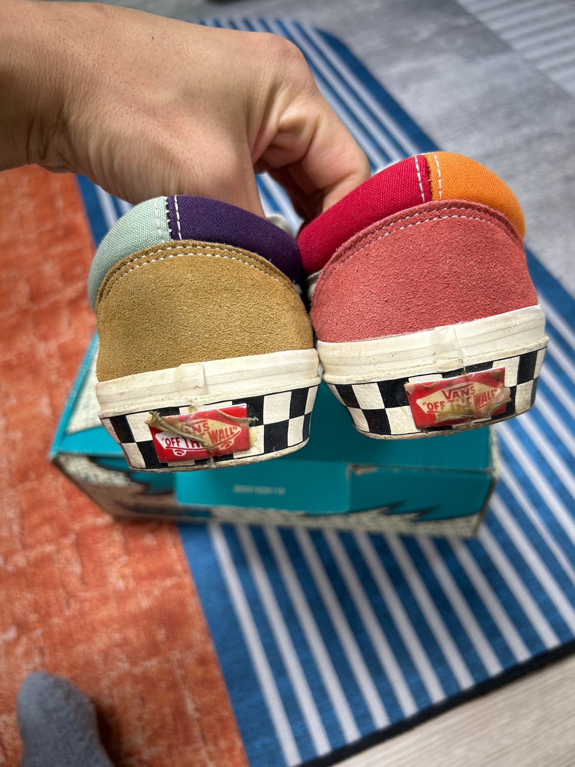 반스 올드스쿨 멀티체커 265mm 상품이미지4