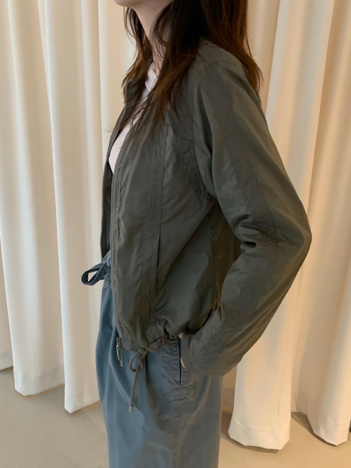 00's "ARMANI JEANS" nylon Jacket 상품이미지1