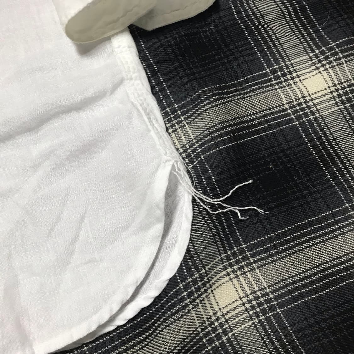 재팬 옴니갓 린넨 화이트 셔츠 3번 상품이미지3