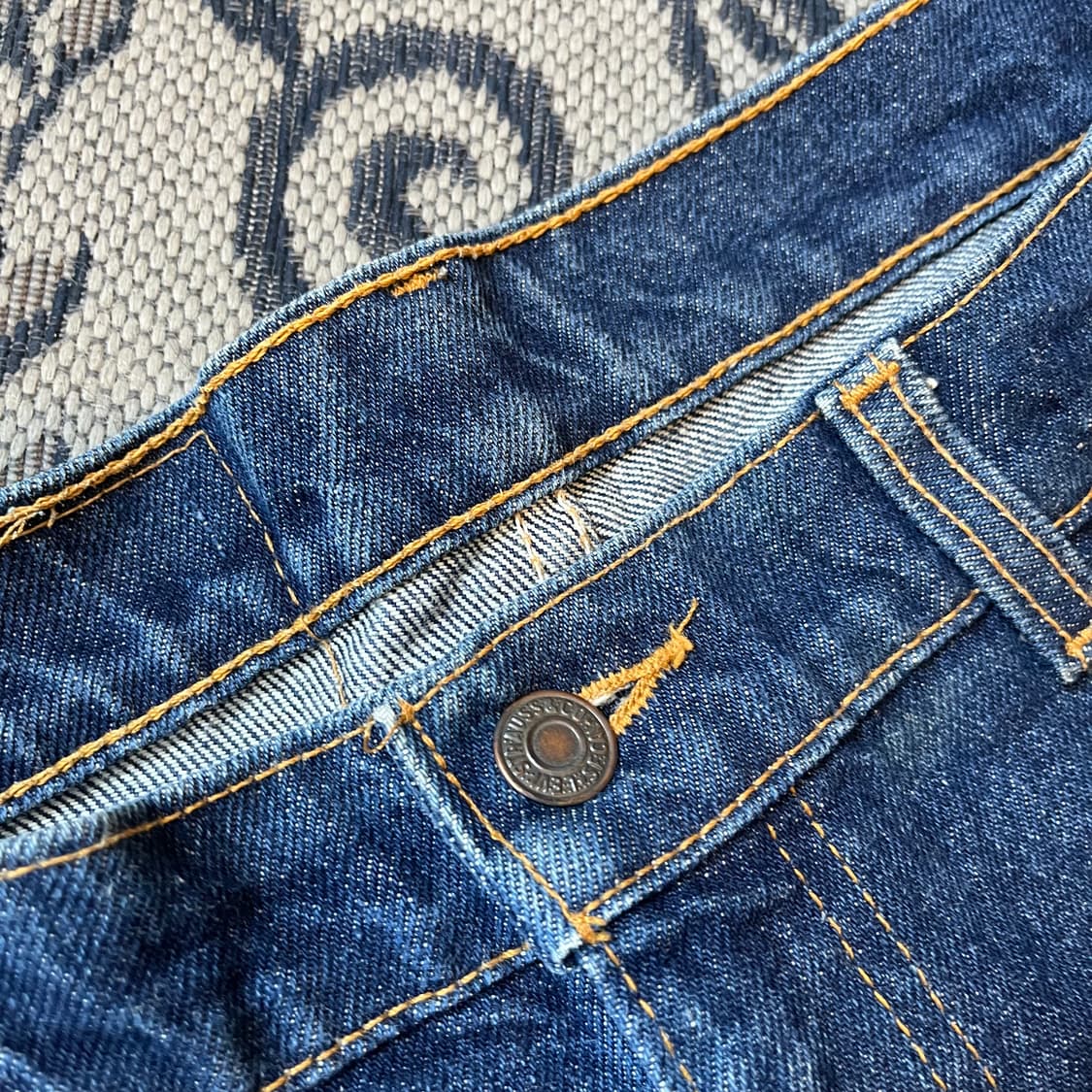 46 90s 리바이스 오렌지탭 데님 팬츠/W2182 상품이미지4