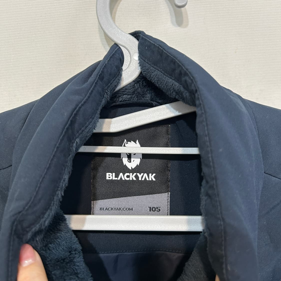 블랙야크 남성 거위털 경량패딩 105 상태최상 상품이미지2