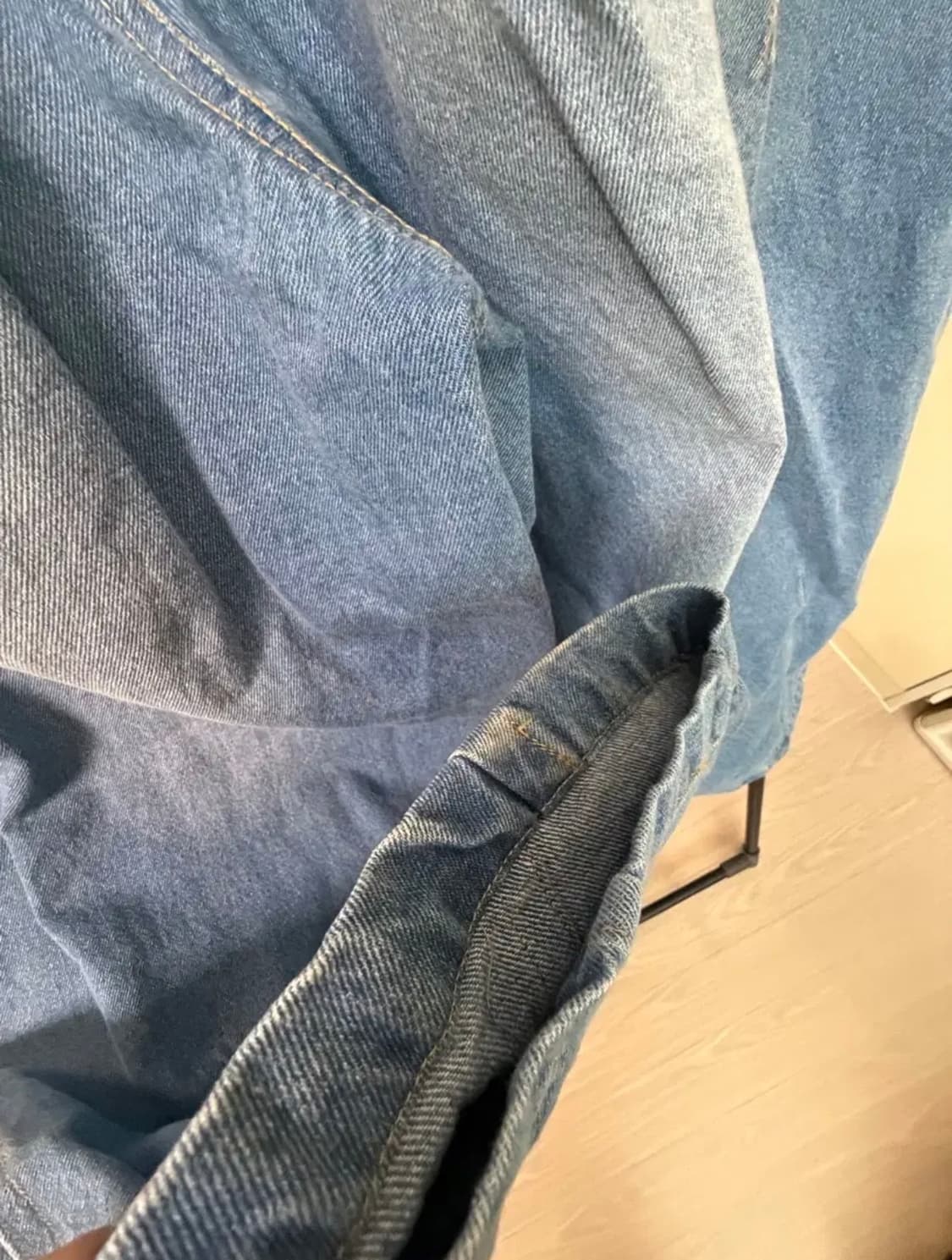 앵글런 반전 데님 벌룬팬츠 상품이미지7