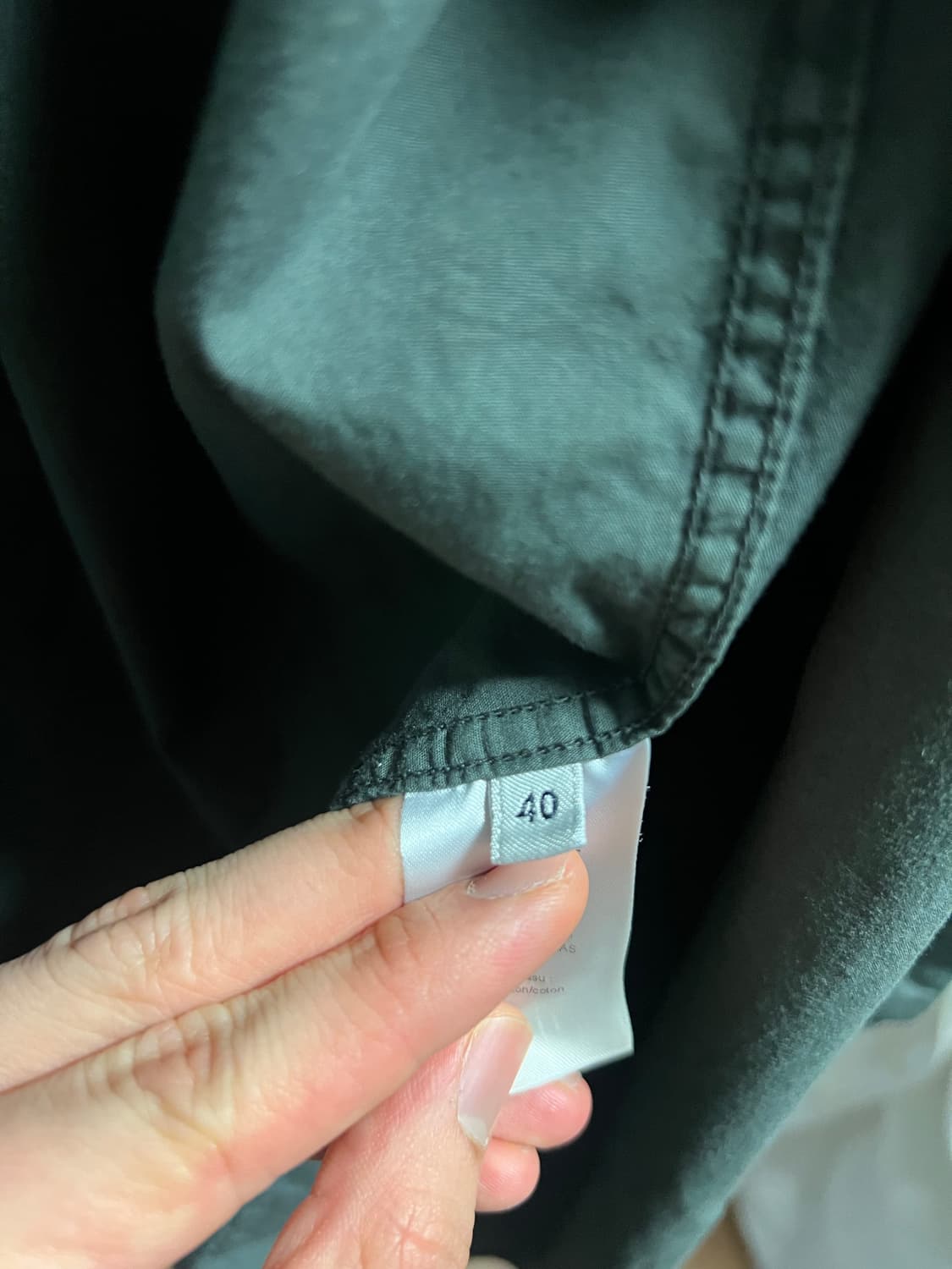 르메르 포레스트 그린 레귤러 셔츠 상품이미지2