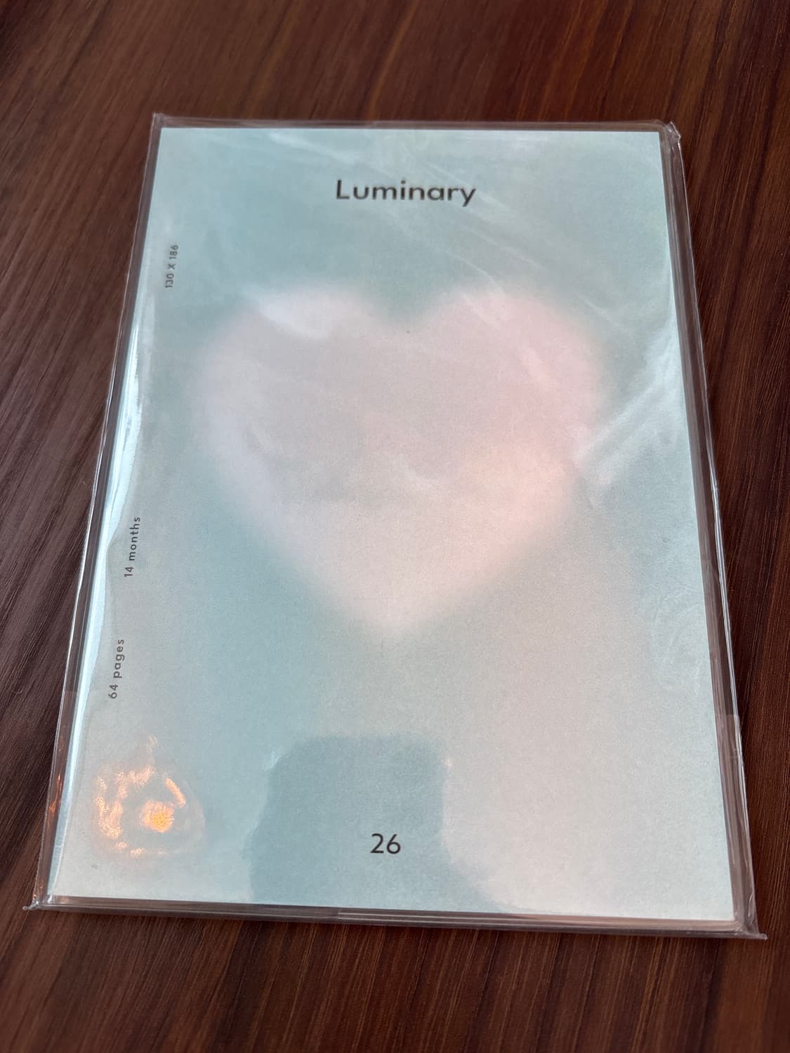 2026 먼슬리 다이어리(날짜형) 러브소다 상품이미지1