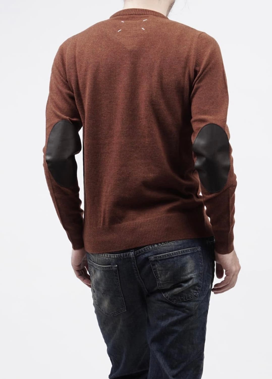 메종 마르지엘라 엘보 패치 크루넥 스웨터 (S) 상품이미지8