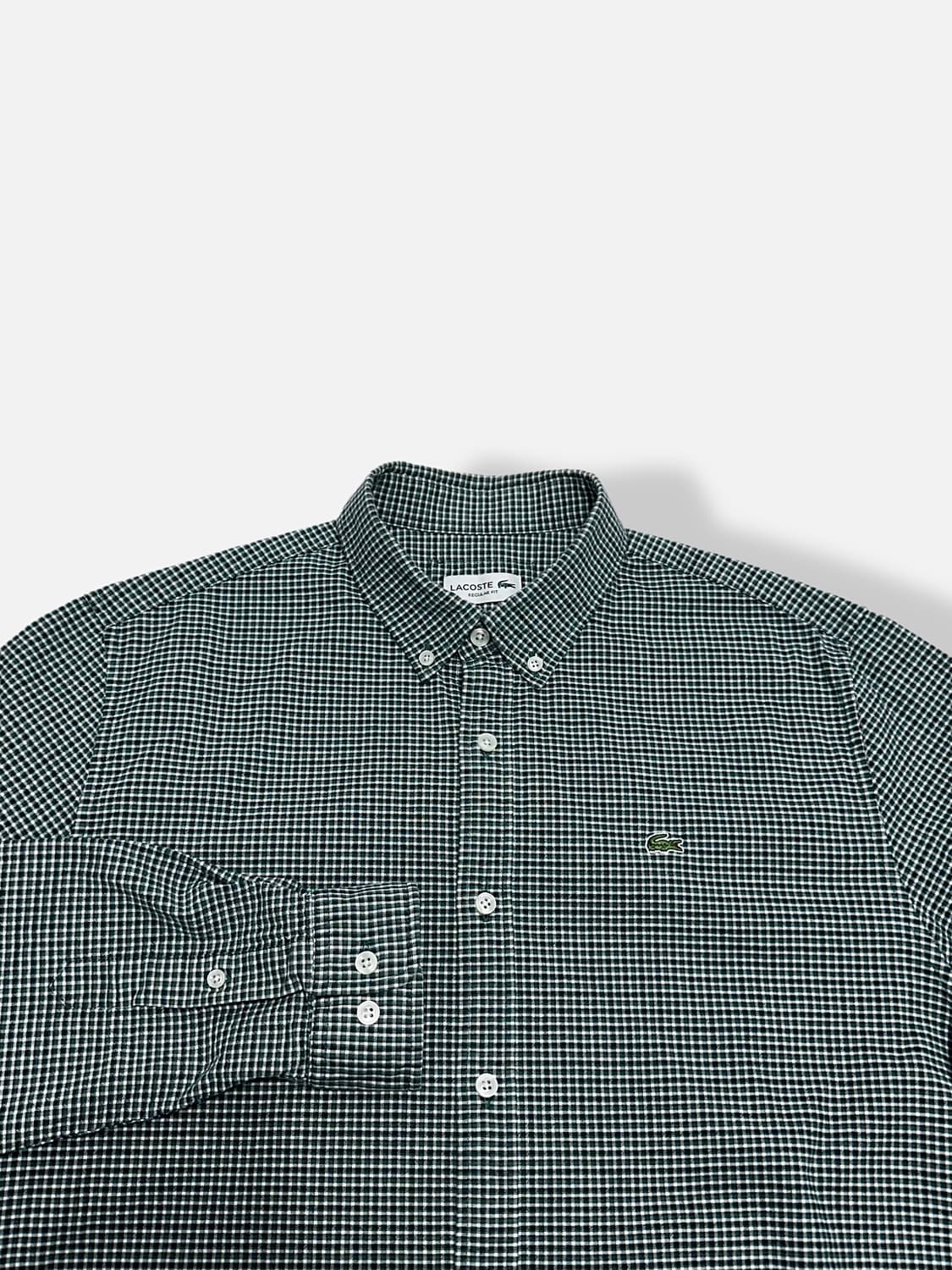 라코스테 신형 옥스포드 깅엄체크 셔츠 상품이미지5