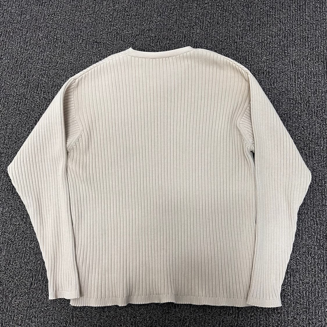 Timberland 팀버랜드 V넥 니트 아이보리 M 상품이미지4