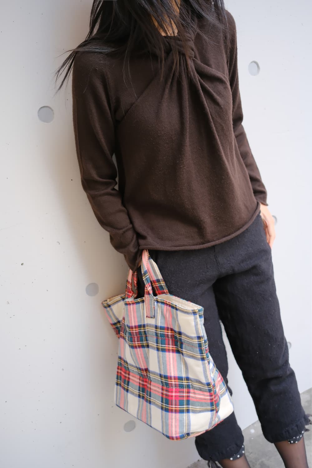 Boiled wool dot lining pants  상품이미지2