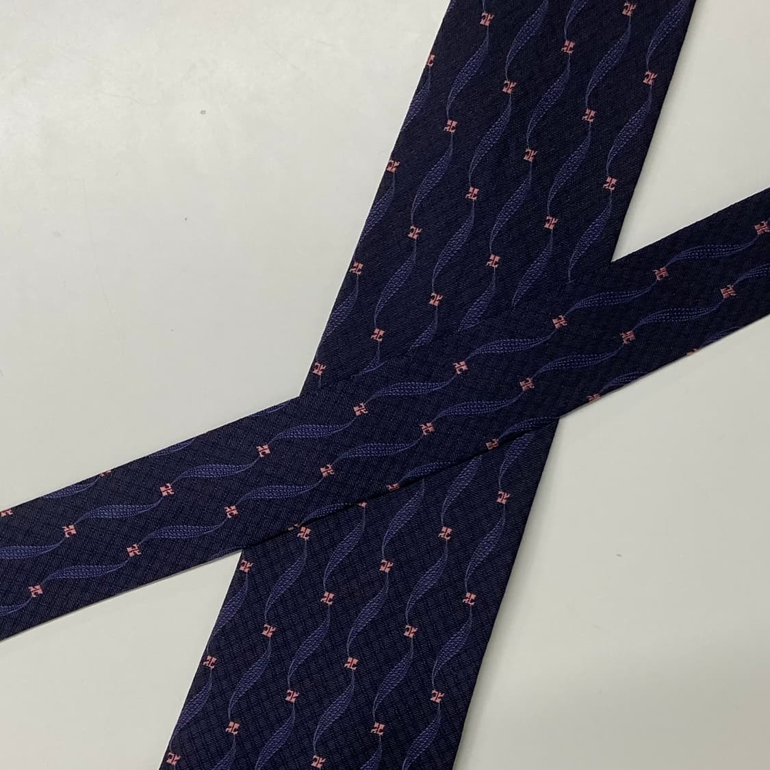 꾸레쥬 정품 명품 모노그램 넥타이 (COURREGES) 상품이미지5