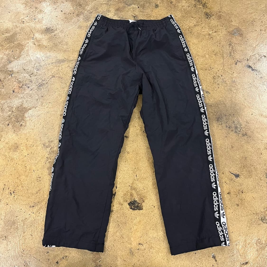 [정품/S] 아디다스 삼선 블랙 트랙팬츠 b19 상품이미지2