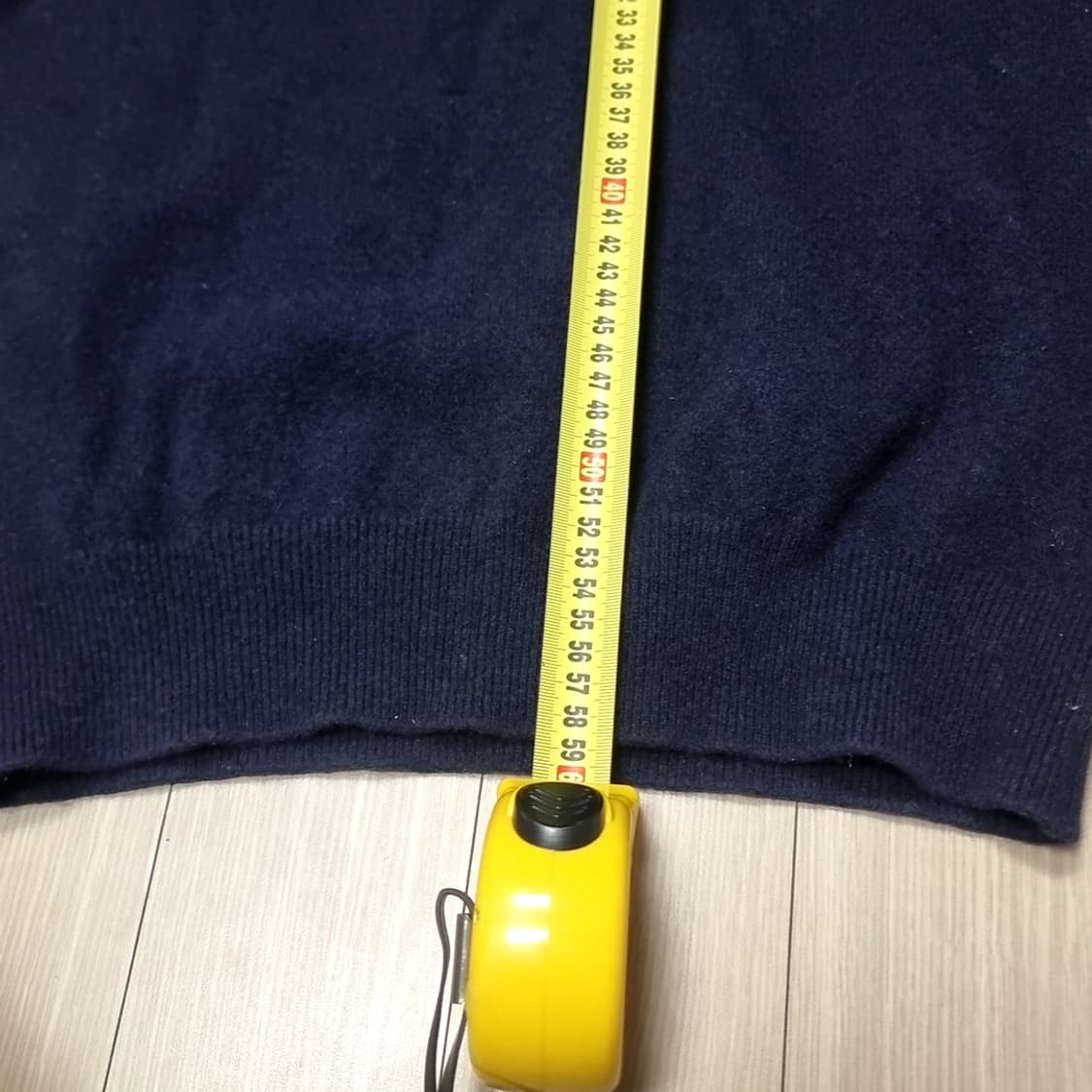 스코트랜드제 윌리엄로키 네이비 브이넥 울니트(95) 상품이미지8