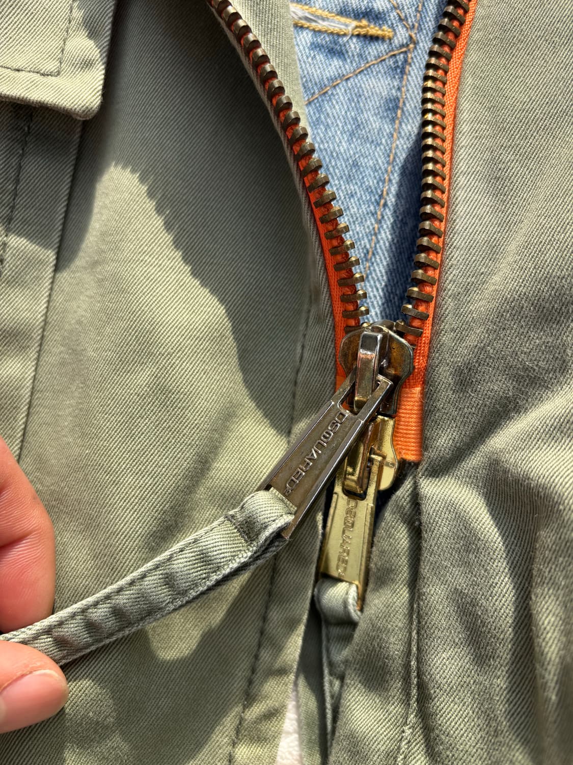 Dsquared2 데님 레이어드 투웨이 필드자켓 (데님탈부착가능) 상품이미지6