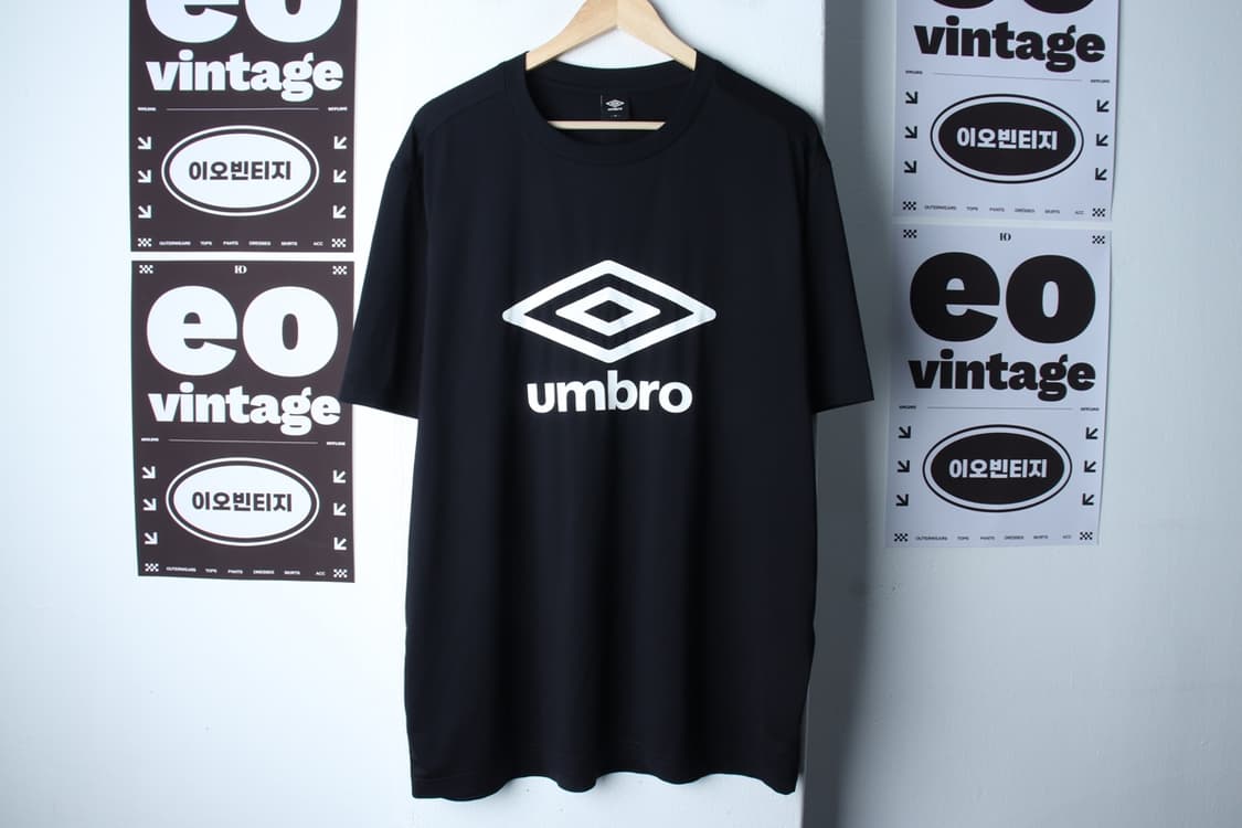 (XL-2XL) 엄브로 반팔 티셔츠 기능성 빅로고 올드스쿨-H32082 상품이미지2