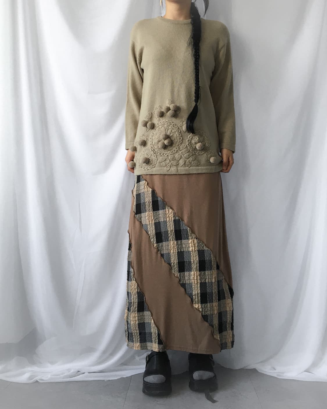 Pom pom point knit 상품이미지6