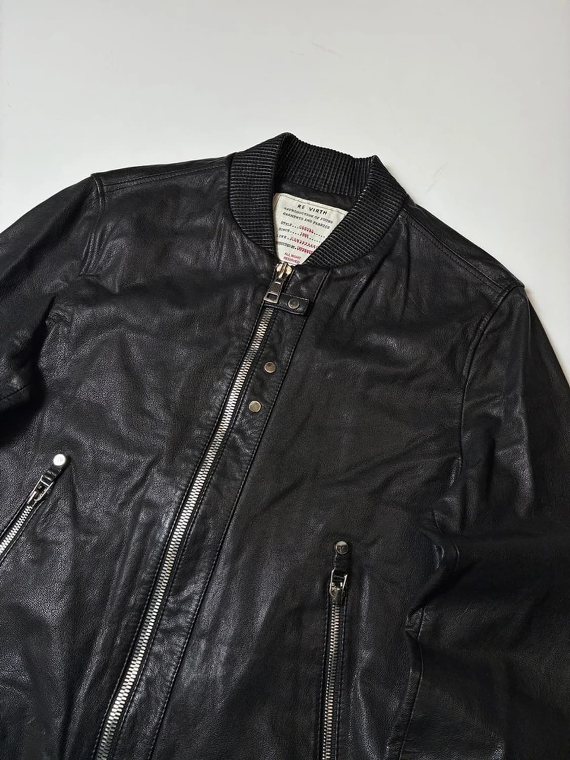 인터메조 10's 블루종 양가죽 자켓 PN8675 상품이미지2