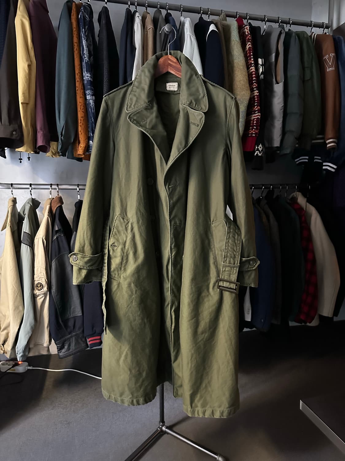 50s U.S Army OG-107 Officer Overcoat [M] 상품이미지2