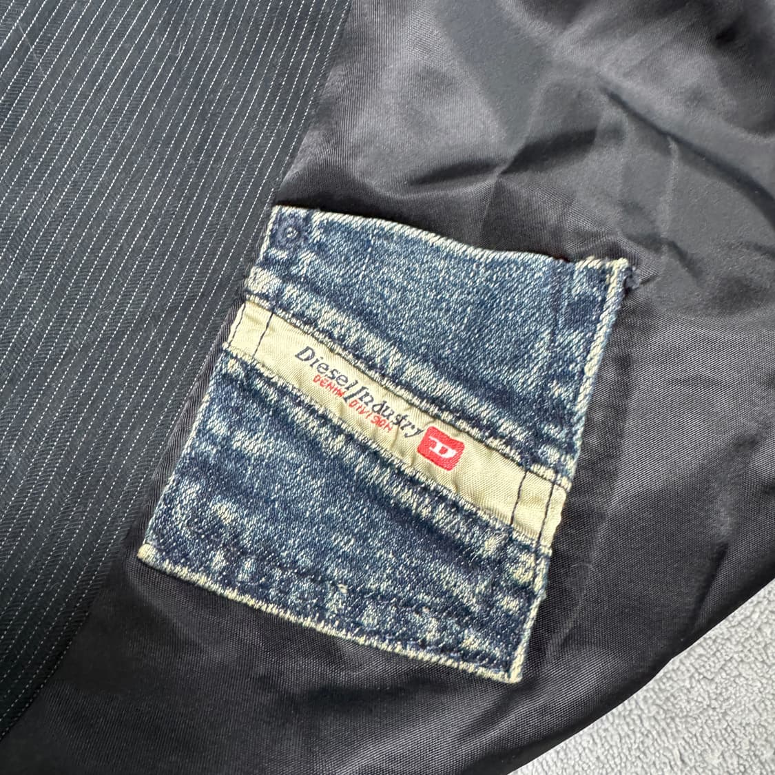 디젤 데님 카라 블레이저 상품이미지4