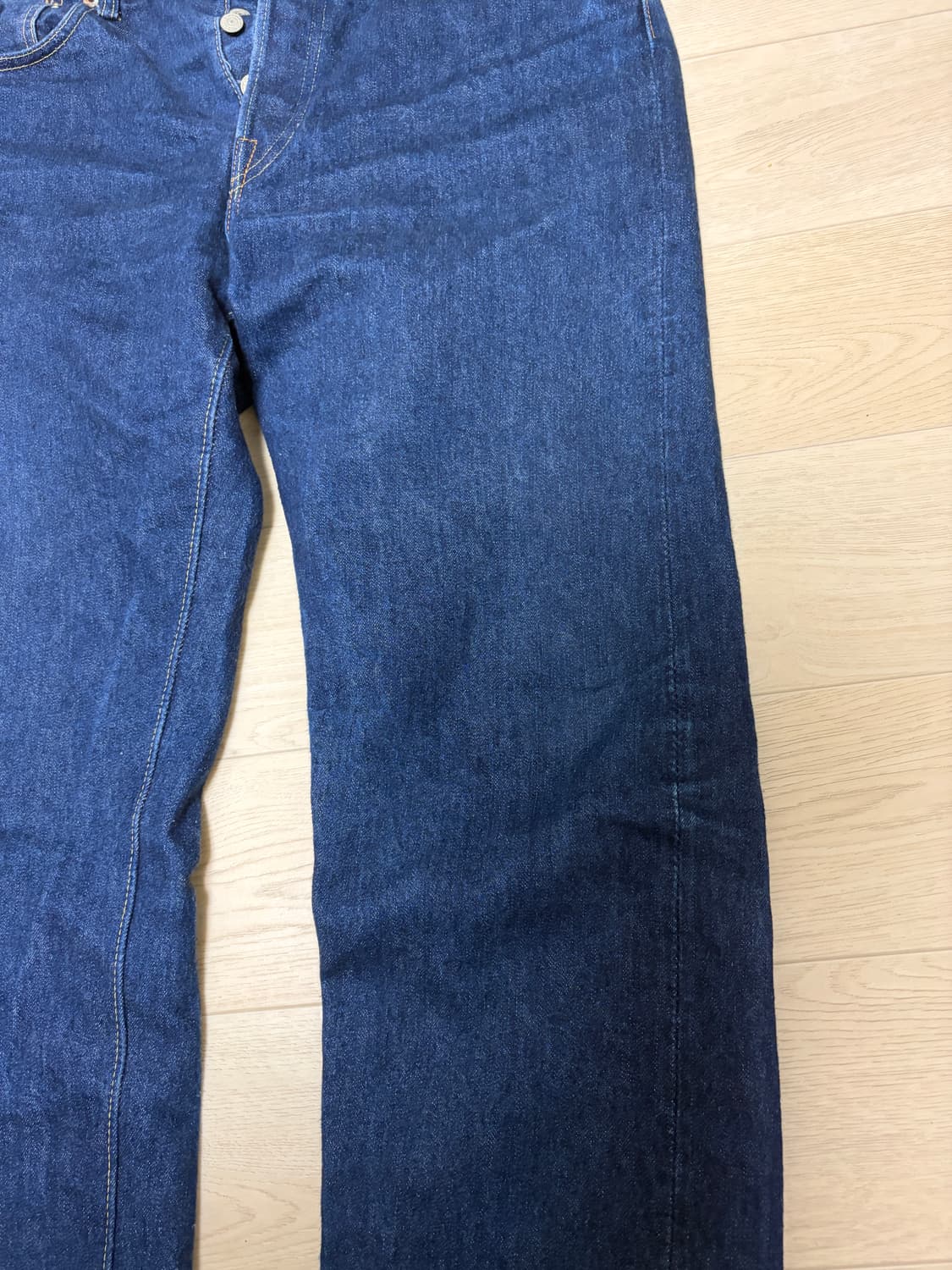 오어슬로우 105 원워시 셀비지 데님 청바지 3(L) 상품이미지4