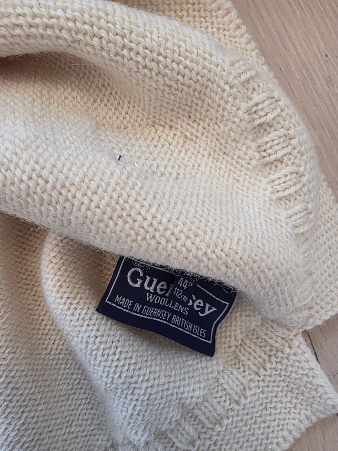 건지울른스 100% 퓨어울(양모) 스웨터105 상품이미지5