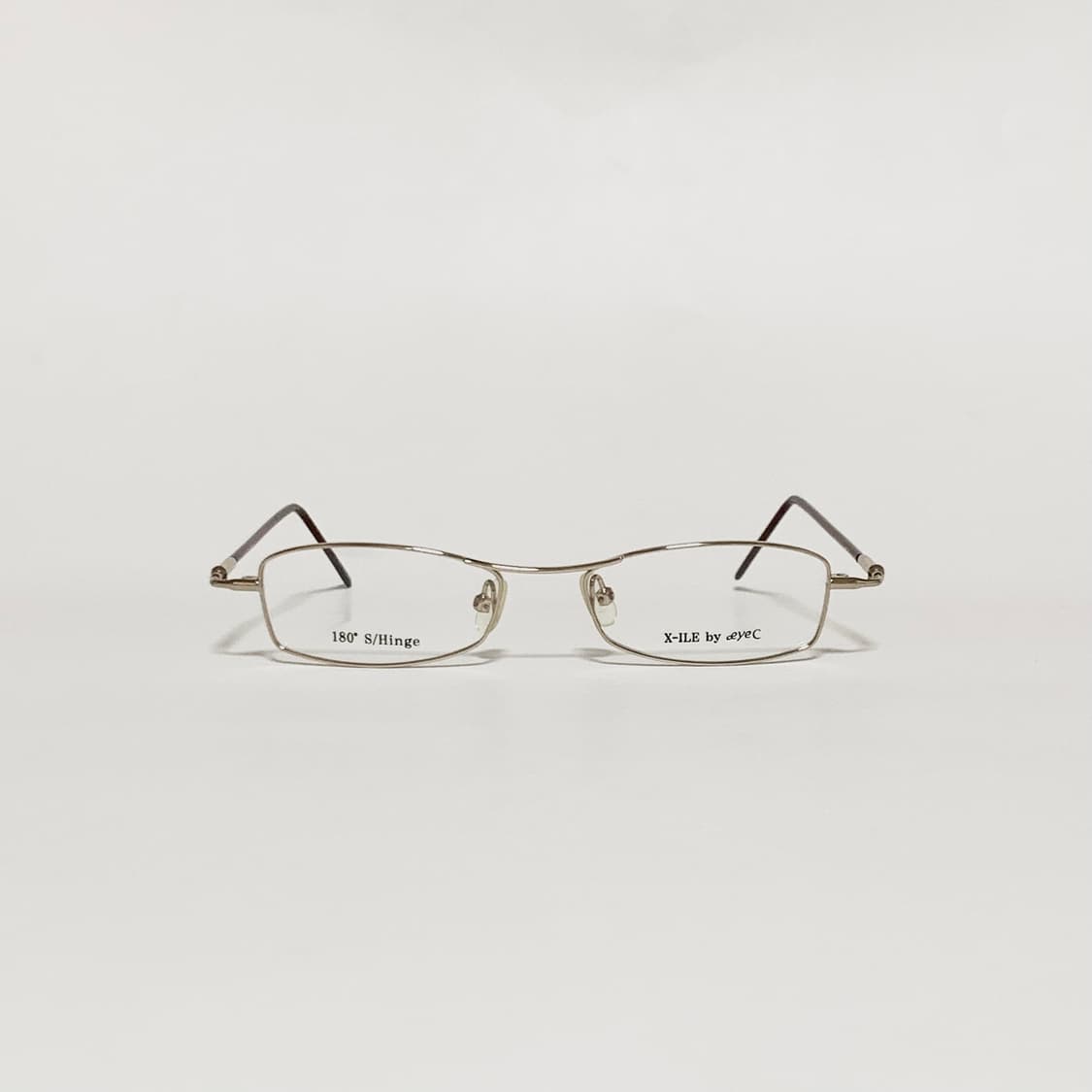 994 데드스탁 빈티지 안경테 풀메탈 골드 직사각형 남녀공용 픽키 상품이미지1