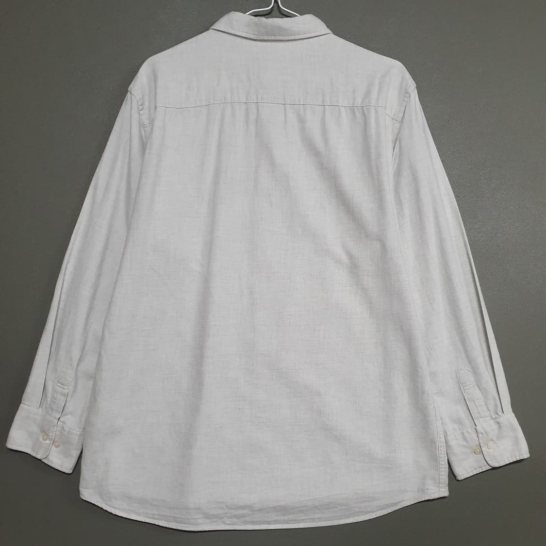 105 (XL) 헨리코튼 신형 22FW 카미카 코튼 솔리드 셔츠 남방 상품이미지9