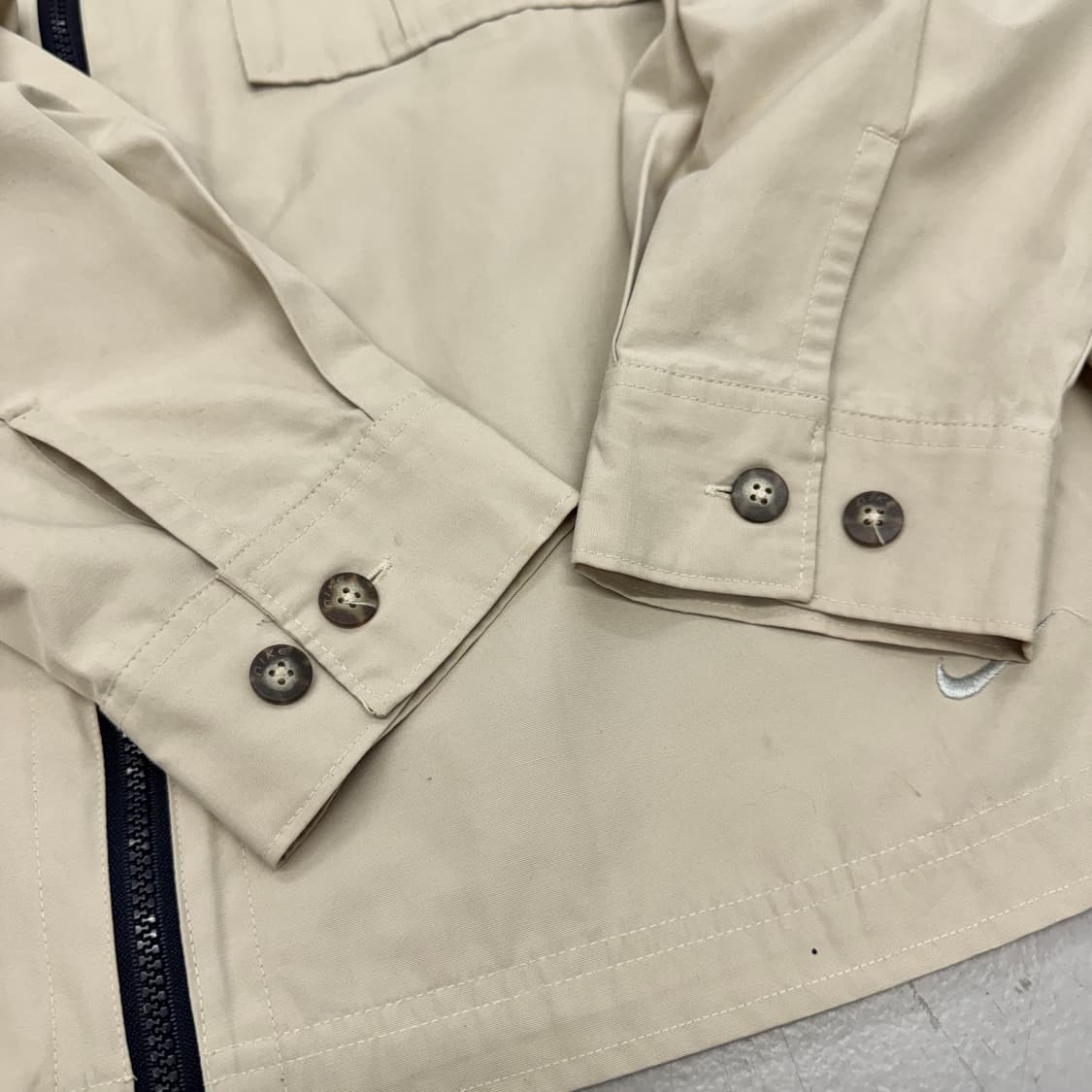 나이키 00s 스우시 투포켓 올드스쿨 셔츠형 코튼 자켓 상품이미지5