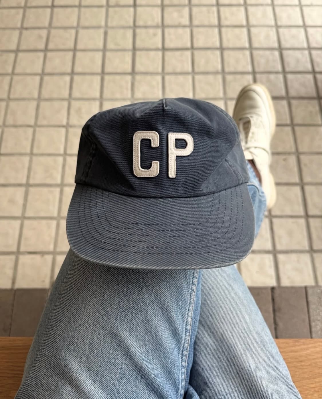 컬렉트피시스 cp 모자 네이비 / 새상품 상품이미지3