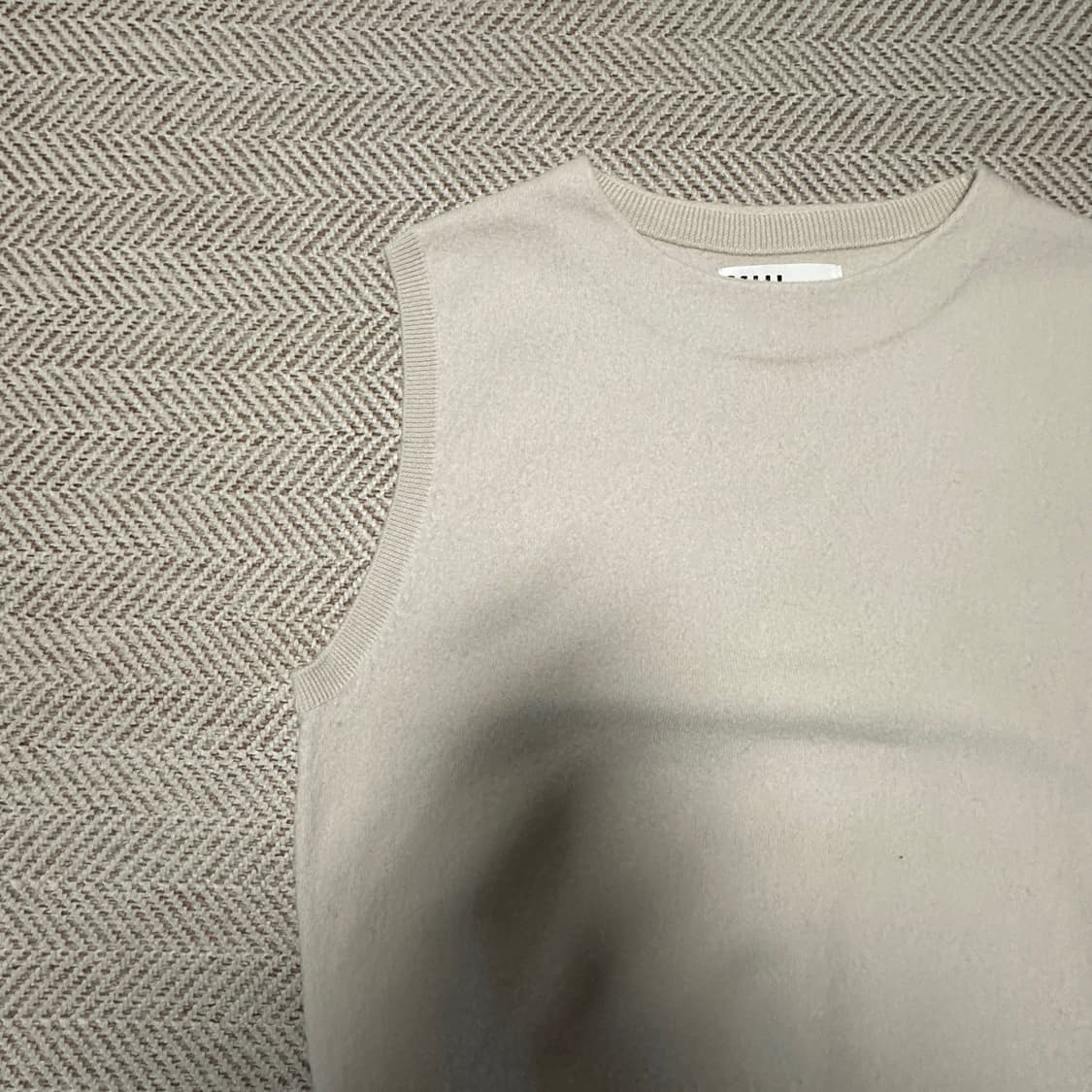 MARGARET HOWELL wool 100% knit vest 상품이미지3