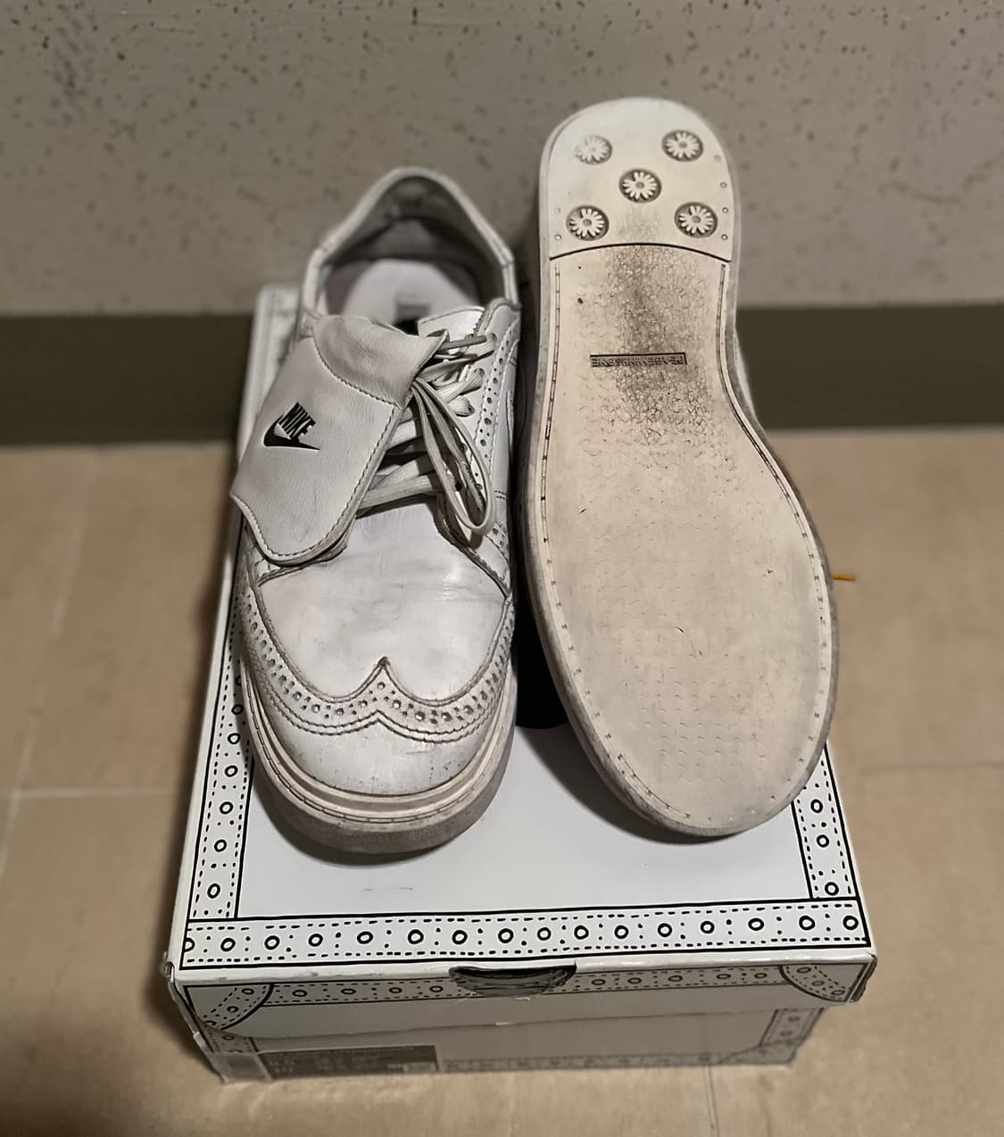 나이키 x 피스마이너스원 권도1 화이트 265 상품이미지3