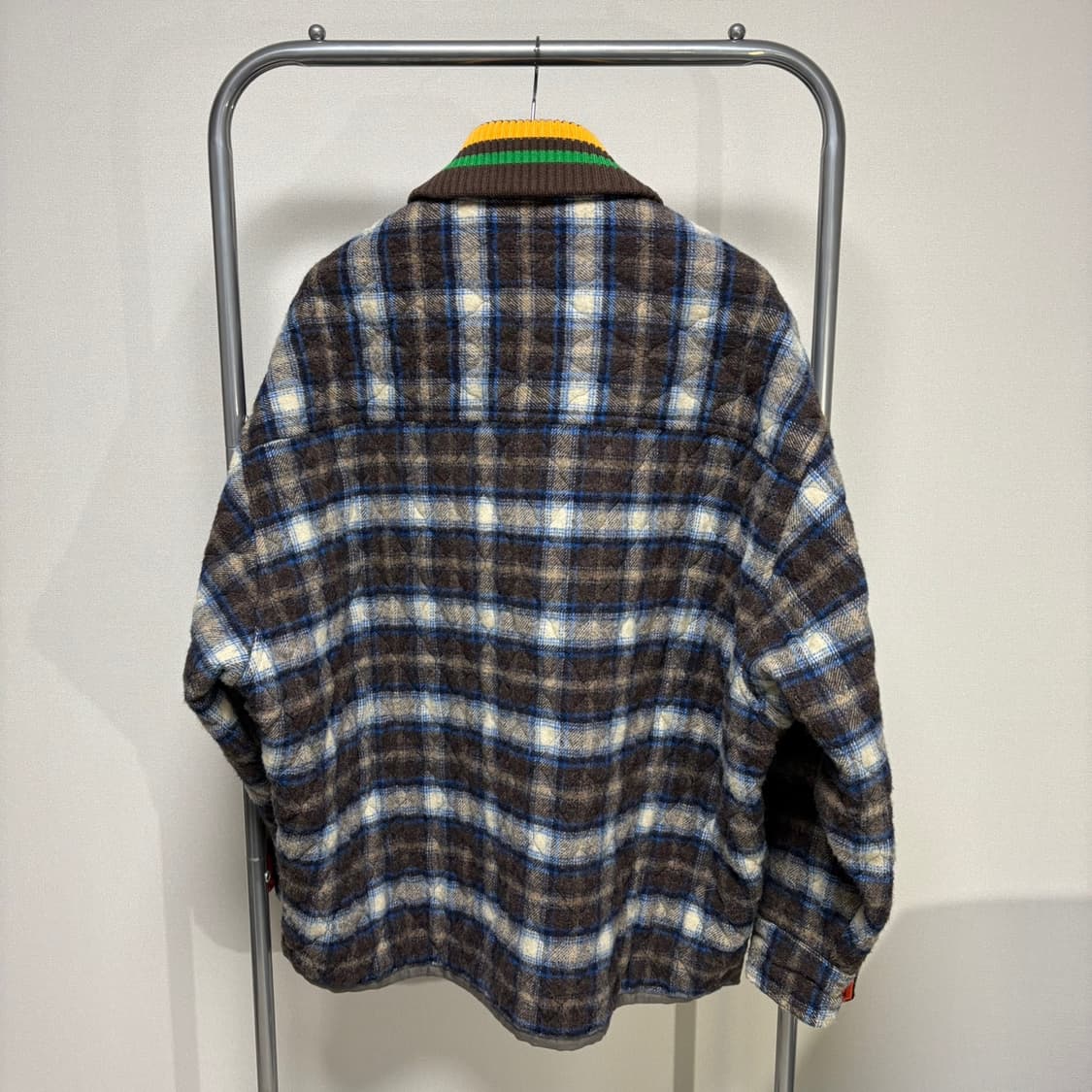 3) 컬러비콘 체크 점퍼 상품이미지4